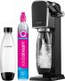 Sodastream ART Starterpack incl. 1l.Fles + Quick Connect Cilinder Waterkan Zwart - Thumbnail 1