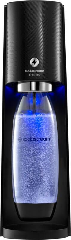 SodaStream E-TERRA zwart- incl. Quick Connect Koolzuurcilinder Elektrisch