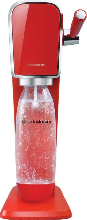 SodaStream Bruiswatermachine ART Mandarine Met 1 fles van 1L vaatwasmachinebestendig + 1 gasnavulling van 60L