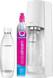 Sodastream TERRA Starterpack incl. 1l.Fles + Quick Connect Cilinder Waterkan Wit