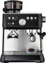Solis Grind & Infuse Perfetta 1019 Espressomachine Pistonmachine Koffiemachine met Bonen Zwart - Thumbnail 1