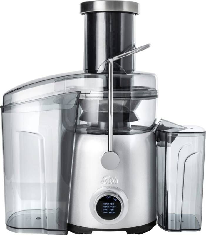 Solis Juice Fountain Compact 8451 Sapcentrifuge Juicer Machine Zilver