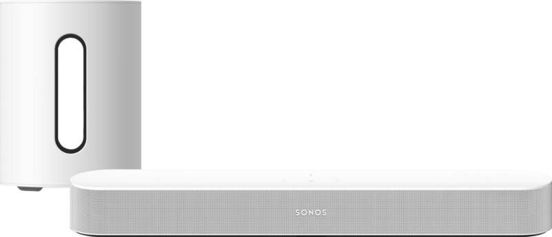 Sonos Beam Gen2 + Sub Mini Wit