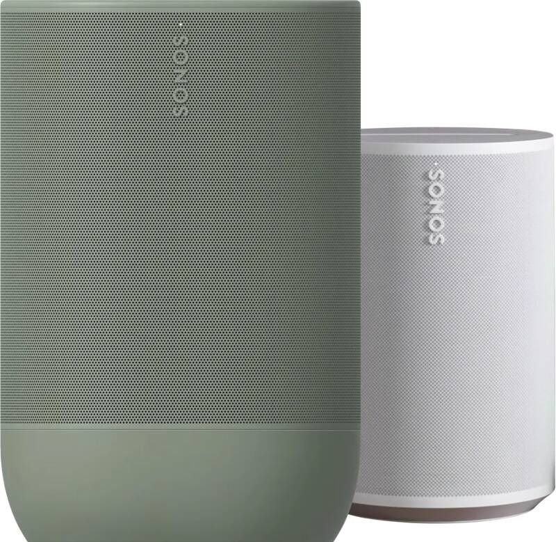 Sonos Move 2 Groen + Era 100 wit