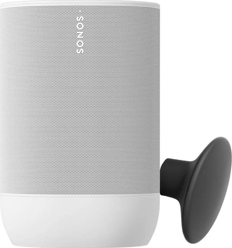 Sonos Move 2 Wit + Muurhaak Zwart