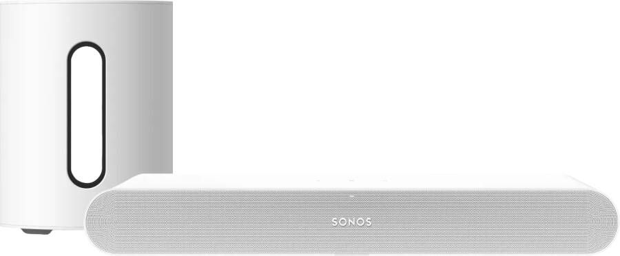 Sonos Ray 3.1 + Sub Mini Wit