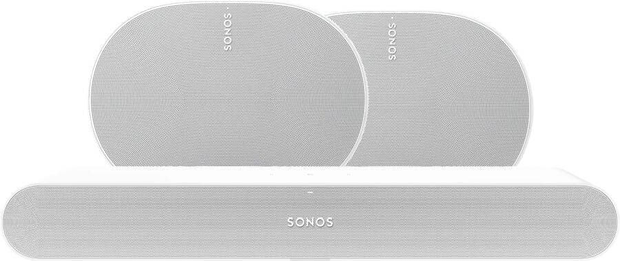 Sonos Ray Wit + 2x Era 300 Wit