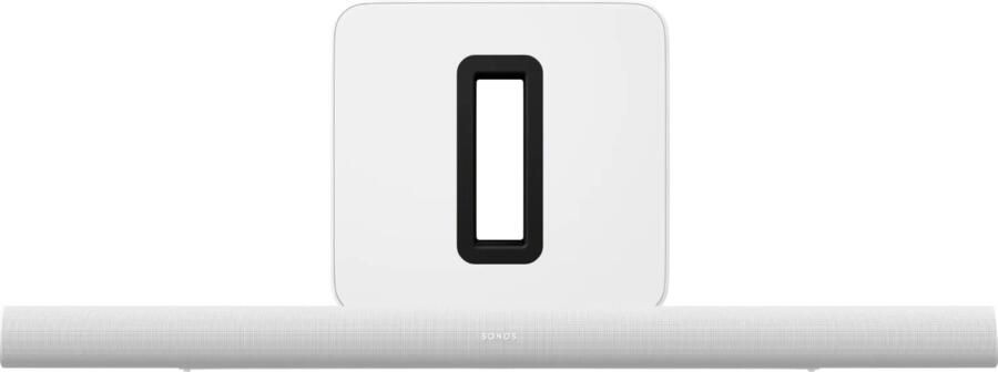 Sonos Arc Ultra + Sub 4 Wit