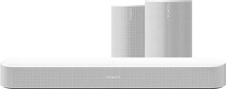 Sonos Beam Gen2 Wit + Era 100 SL Duopack Wit