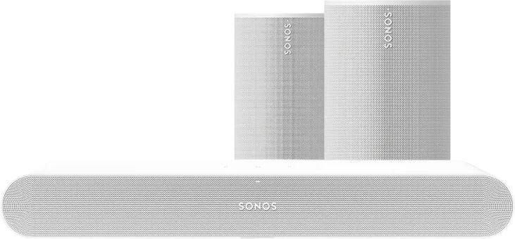 Sonos Ray Wit + Era 100 SL Duopack Wit