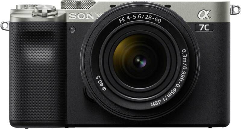 Sony Systeemcamera ILCE-7CLS A7C met SEL2860 FE 28–60 mm F4–5 6 24 2 MP 4K video 5-assige beeldstabilisatie