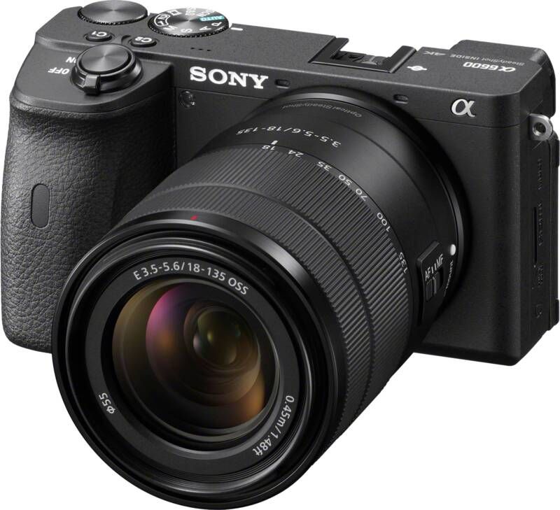 Sony A6600 + SEL 18-135mm Zwart | Camera aanbiedingen | Fotografie Camera s | 4548736108639