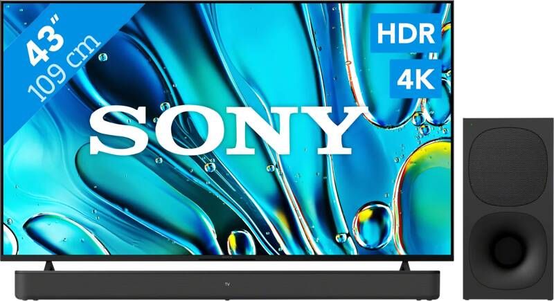 Sony Bravia 3 43" 4K Led (2025) + HT-S400