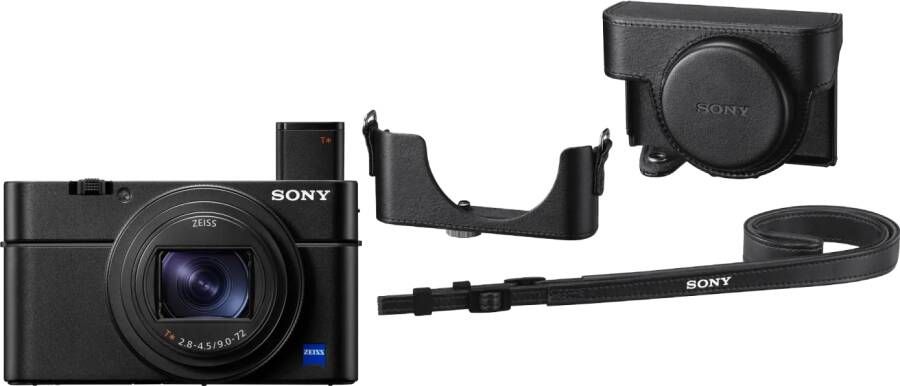 Sony Cybershot DSC RX 100VII + LCJ-RXK hoes