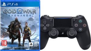 Sony God of War Ragnarok Standard Edition PS4 + DualShock Zwart