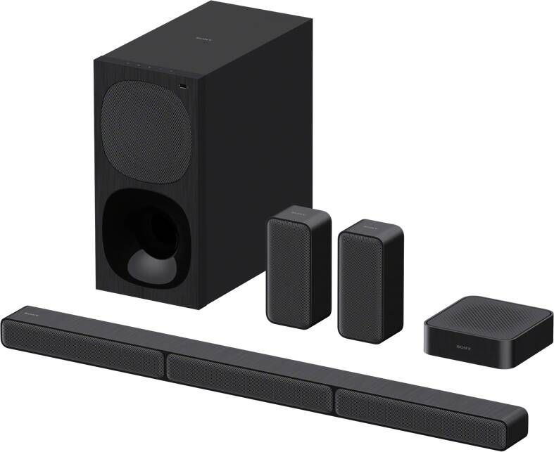 Sony Soundbar HT-S40R kanaal- inclusief bedrade subwoofer draadloze rear-luidsprekers
