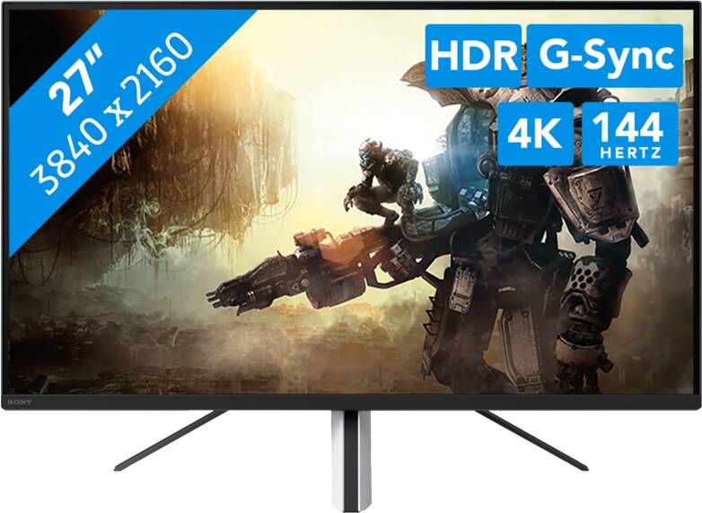 Sony Gaming-monitor INZONE M9 68 cm 27 " 4K Ultra HD Perfect voor PlayStation 5