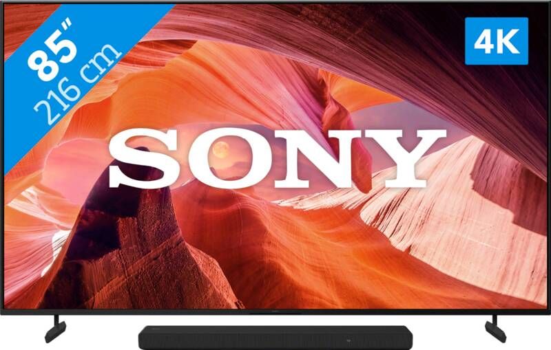 Sony KD-85X80L (2023) + Soundbar