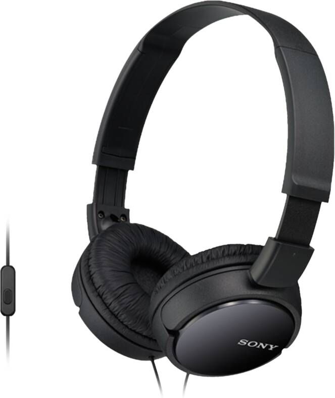 Sony On-ear-hoofdtelefoon MDR-ZX110AP opvouwbaar met headsetfunctie