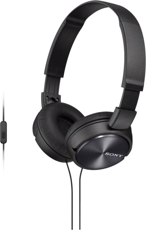 Sony MDR-ZX310AP Zwart | Bedrade koptelefoons | Beeld&Geluid Koptelefoons | MDRZX310APB