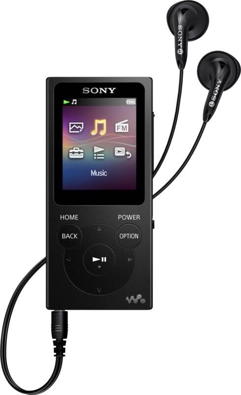 Sony NW-E 394 B | MP3&MP4-spelers | Beeld&Geluid Mediaspelers | NWE394B