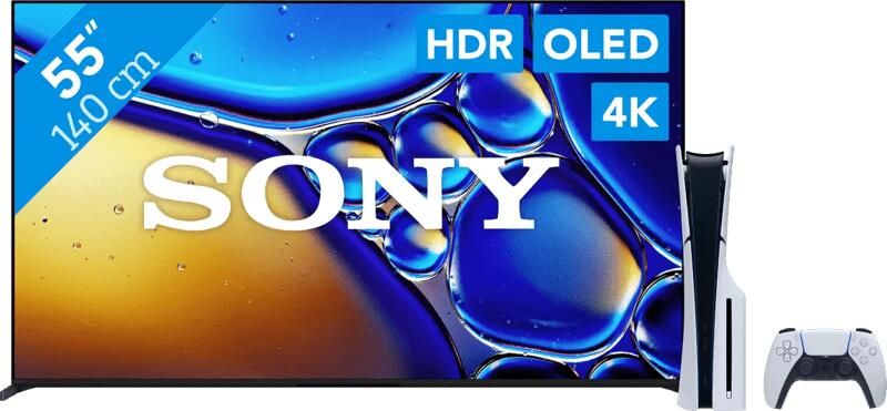 Sony 55" Bravia 8 II 4K QD-OLED + PlayStation 5 Slim Disc Edition