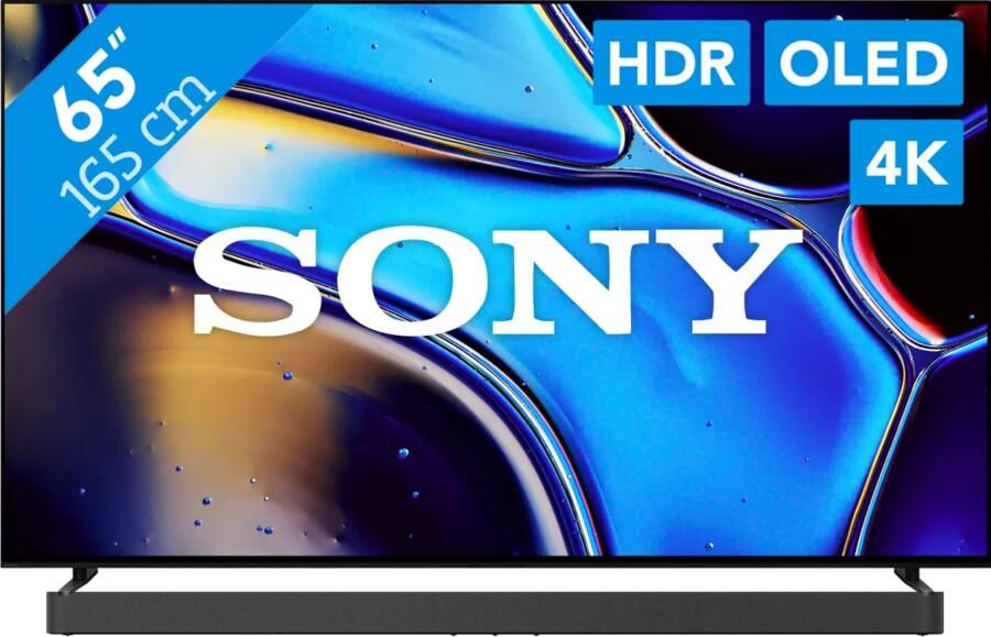 Sony 65'' Bravia 8 OLED 4K (2024) + Bravia Theatre Bar 9 Zwart