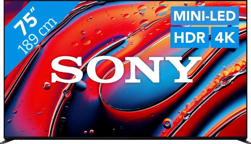 Sony Bravia 9 QLED XR 65'(2024) | Android TV Televisies | Beeld&Geluid Televisies | 4548736166066