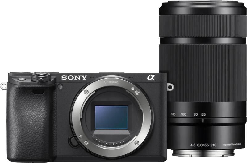 Sony Alpha A6400 + E PZ 16-50mm II + 55-210mm