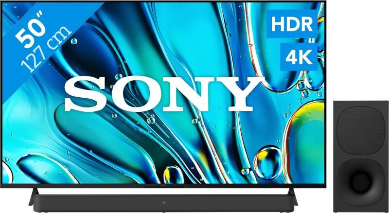 Sony Bravia 3 50" 4K Led (2025) + HT-S400