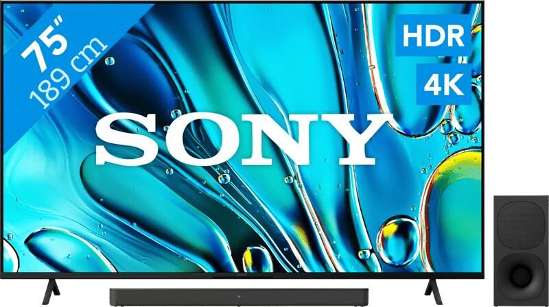 Sony Bravia 3 75" 4K Led (2025) + HT-S400