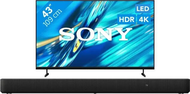 Sony Bravia 3 II Led 43" (2026) + HT-S2000 Zwart