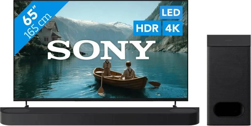 Sony Bravia 3 II Led 65" (2026) + Bravia Theatre Bar 6 Zwart