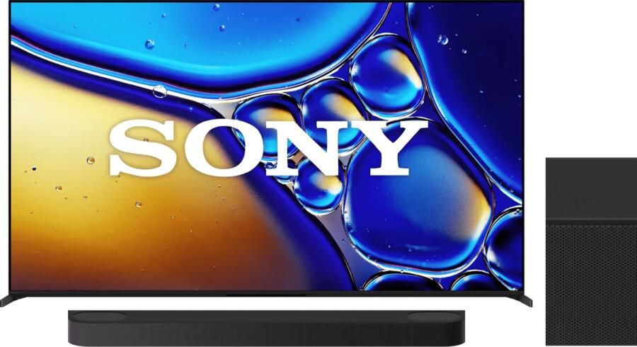 Sony Bravia 8 II 55" QD-OLED (2025) + Bravia Theatre Bar 6 Zwart