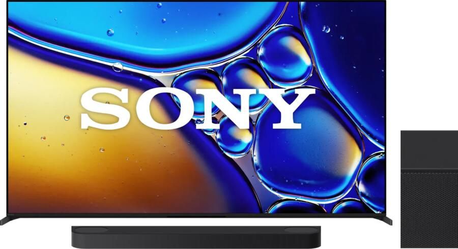 Sony Bravia 8 II 65" QD-OLED (2025) + Bravia Theatre Bar 6 Zwart