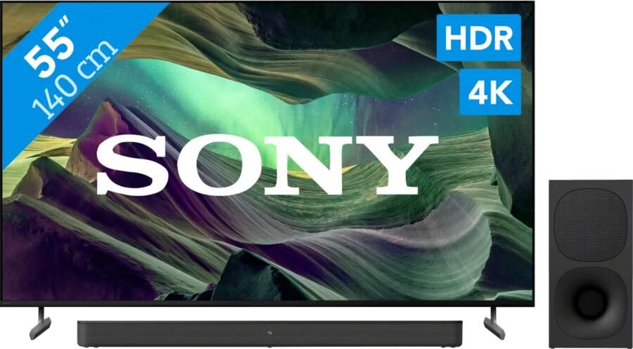 Sony Bravia KD-55X85L (2023) + HT-S400