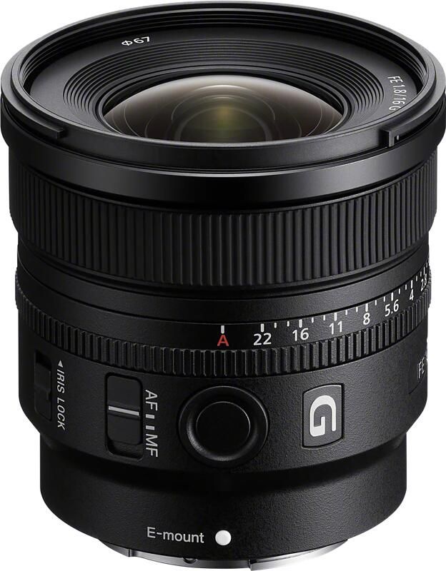 Sony FE 16mm F1.8 G | Groothoeklenzen lenzen | 4548736170094