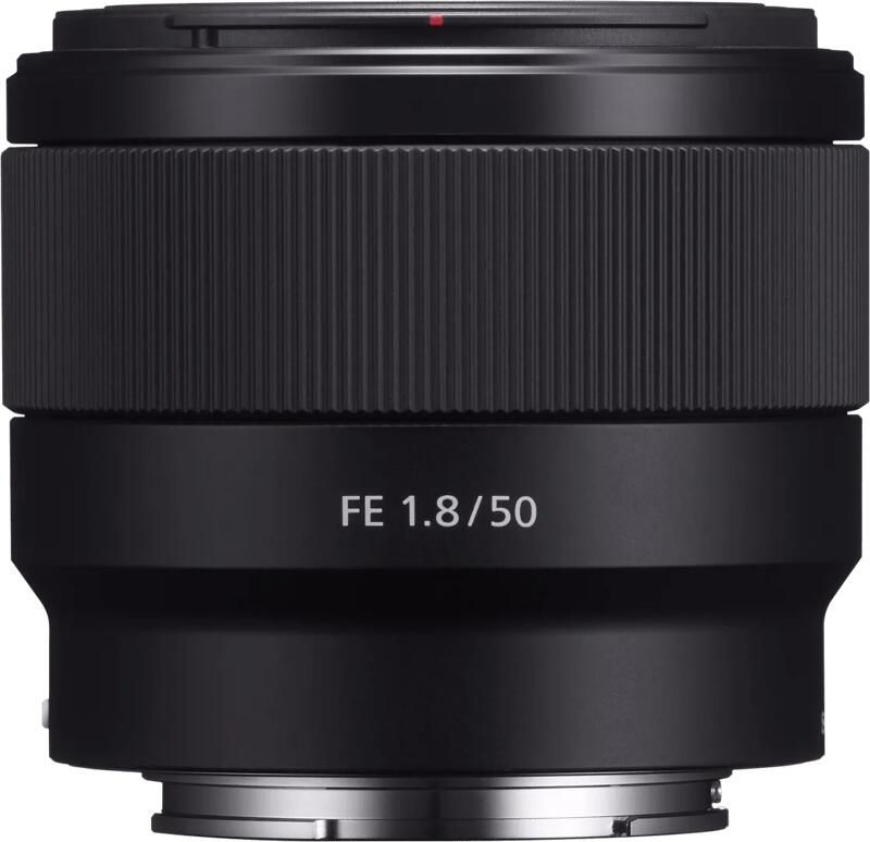 Sony Objectief SEL-50F18F E-Mount Vollformat FE 50 mm F1.8 volledige formaat E-Mount (APS-bijv.-compatibel met 75 mm)