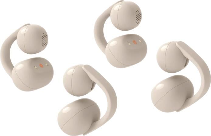 Sony Linkbuds Clip Beige Duo Pack