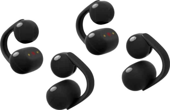 Sony Linkbuds Clip Zwart Duo Pack