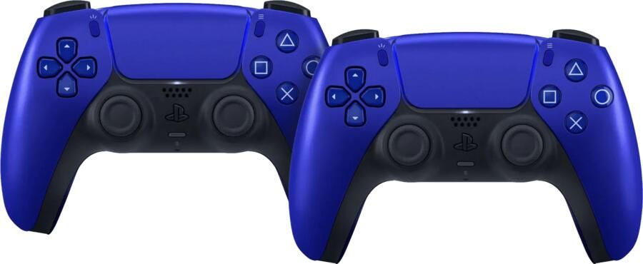 Sony Playstation 5 DualSense Draadloze Controller Cobalt Blue Duo Pack