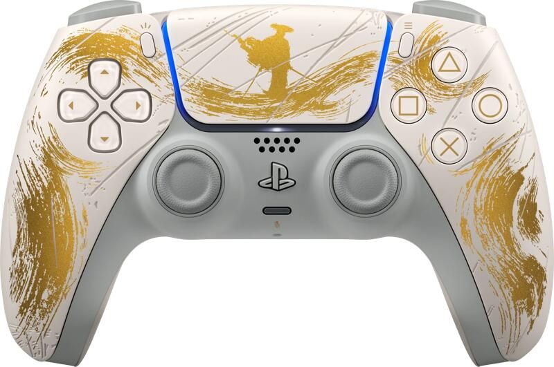 Sony PlayStation 5 DualSense Draadloze Controller Ghost of Yotei Gold Limited Edition