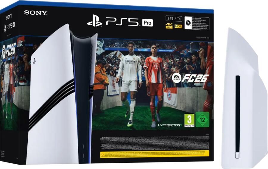 Sony PlayStation 5 Pro + Disc Drive + FC 26