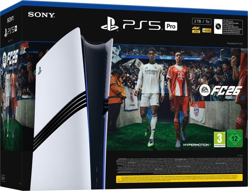 Sony PlayStation 5 Pro + EA Sports FC 26