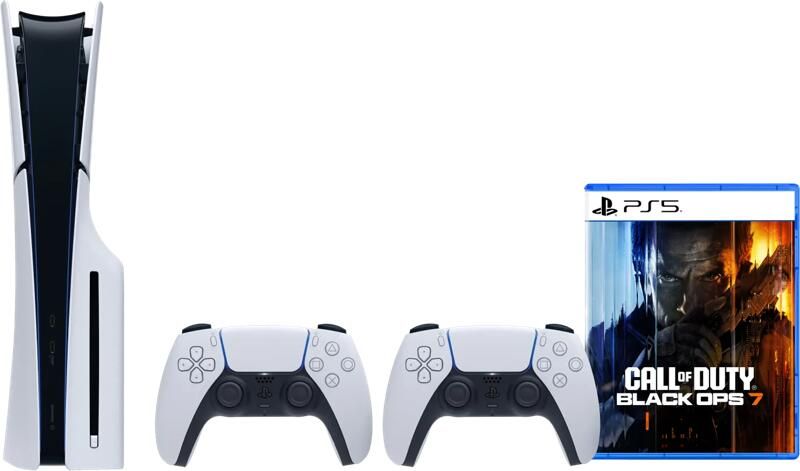 Sony PlayStation 5 Slim Disc Edition + Call of Duty: Black Ops 7 + Extra Controller Wit