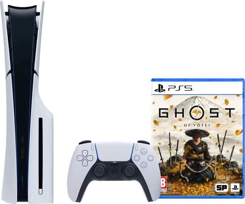 Sony PlayStation 5 Slim Disc Edition + Ghost of Yotei