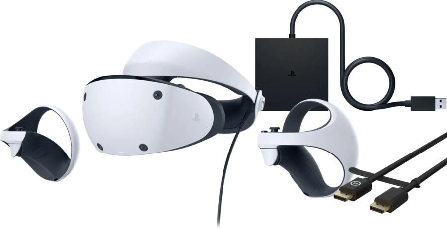 Sony PlayStation VR2 + PC adapter + DisplayPort 1.4 Kabel 3 Meter