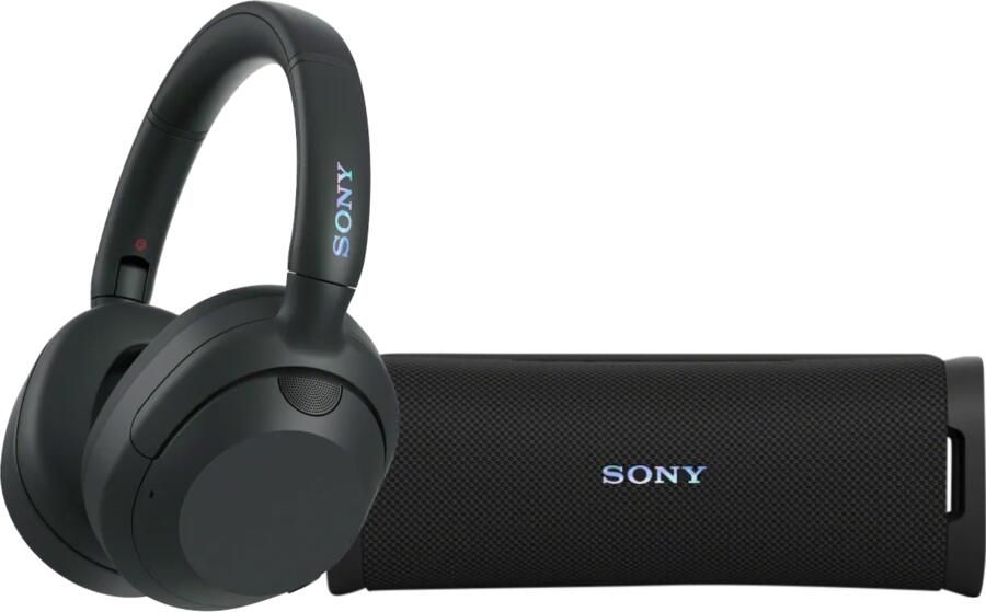 Sony ULT Wear Zwart + ULT Field 1 Zwart