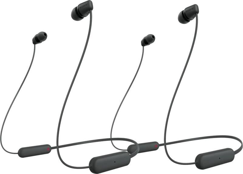 Sony WI-C100 Zwart Duopack