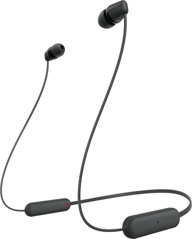 Sony WI-C100 Zwart | In-ear koptelefoons | 4548736133846